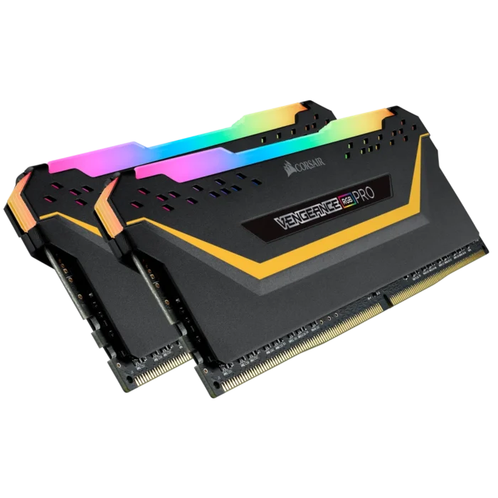 رم DDR4 دسکتاپ 16 گیگابایت 3200Mhz CL16 کورسیر مدل VENGEANCE RGB Pro ...