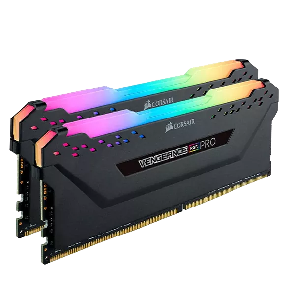 رم DDR4 دسکتاپ 32 گیگابایت 3600Mhz CL18 کورسیر مدل VENGEANCE RGB PRO دو کاناله (2) رم DDR4 دسکتاپ 32 گیگابایت 3600Mhz CL18 کورسیر مدل VENGEANCE RGB PRO دو کاناله