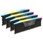 رم DDR5 دسکتاپ 192 گیگابایت 5200Mhz CL38 کورسیر مدل VENGEANCE RGB چهار کاناله