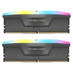 رم DDR5 دسکتاپ 64 گیگابایت 5600Mhz CL40 کورسیر مدل VENGEANCE RGB AMD EXPO دو کاناله