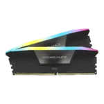 رم DDR5 دسکتاپ 96 گیگابایت 6800Mhz CL34 کورسیر مدل VENGANCE RGB BLACK دو کاناله