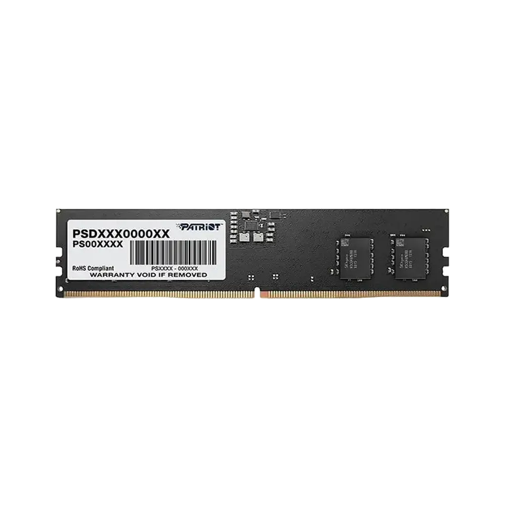رم کامپیوتر پتریوت تک کاناله مدل Signature Line فرکانس 5200 مگاهرتز DDR5 تایمینگ CL42 حافظه 8 گیگابایت (1) رم کامپیوتر پتریوت تک کاناله مدل Signature Line فرکانس 5200 مگاهرتز DDR5 تایمینگ CL42 حافظه 8 گیگابایت